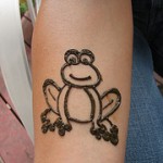 Cute Frog Tattoo