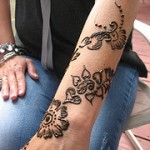 Delicate Henna Tattoo